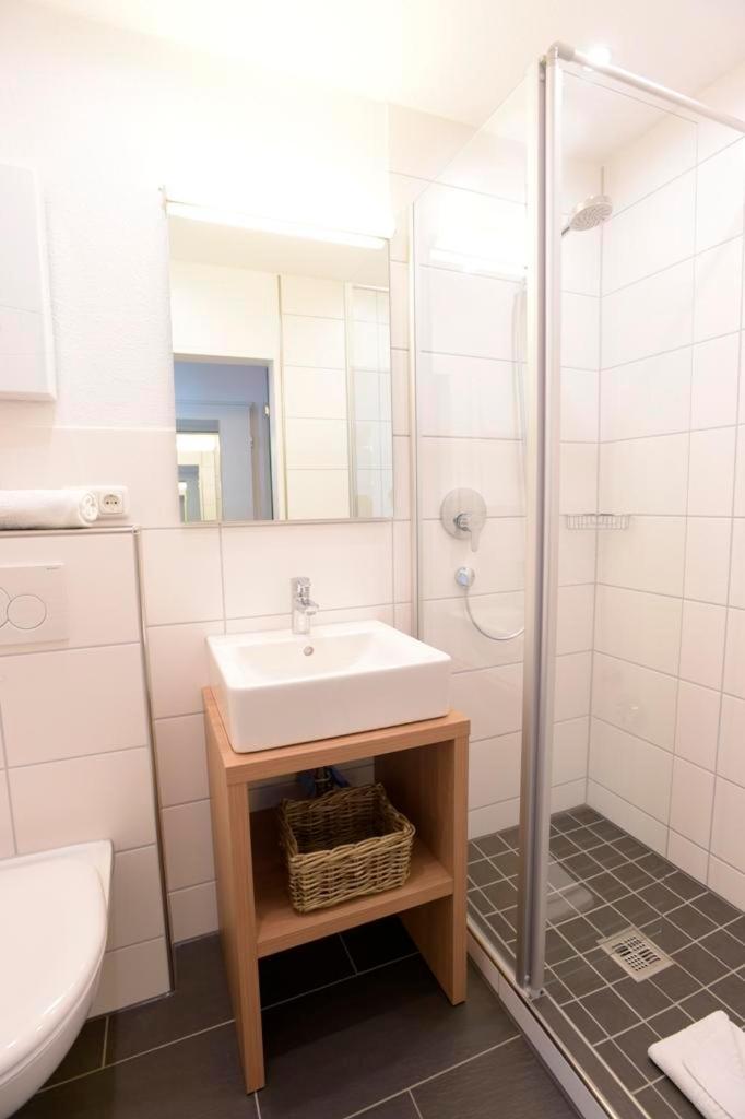 Klein+Fein 1-Raum-Appartement Bolsterlang Buitenkant foto